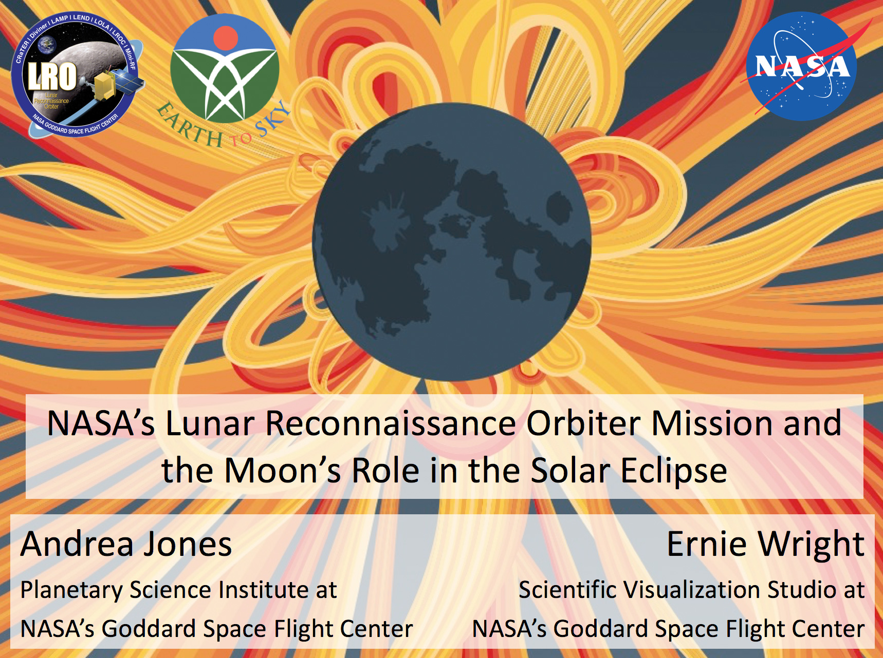 NASA’s Lunar Reconnaissance Orbiter Mission and the Moon’s Role in the Solar Eclipse