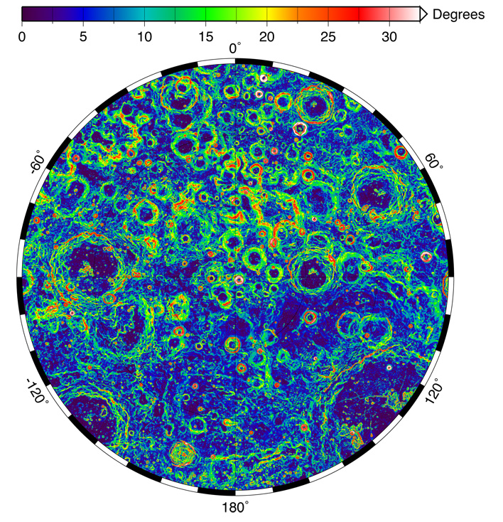 Starry Night Slope Map