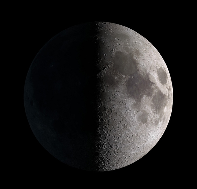 Moon at First Quarter phase