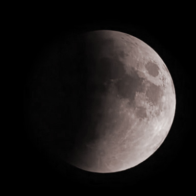 lunar eclipse from earth