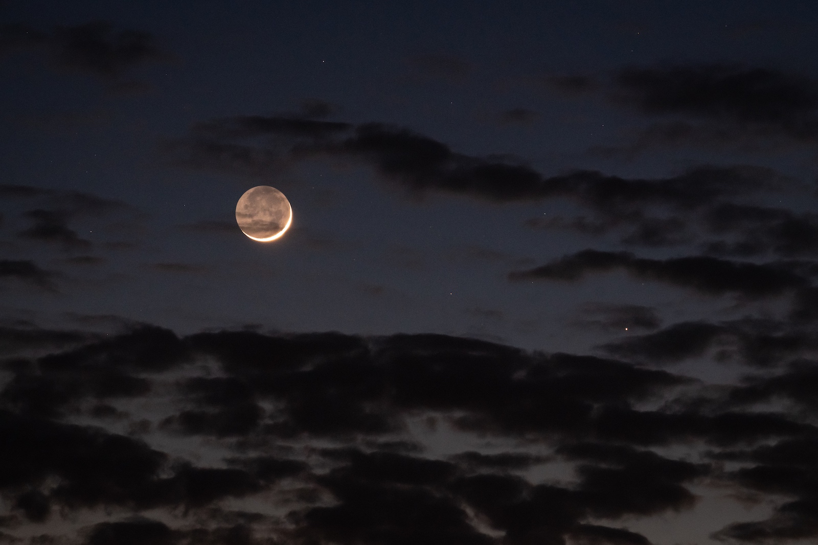 nasa moon night sky