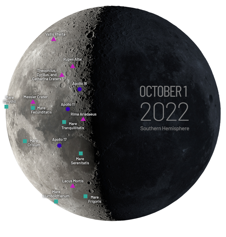 Sea Of Tranquility Moon Map Moon Map For Southern Hemisphere | Resources – Moon: Nasa Science