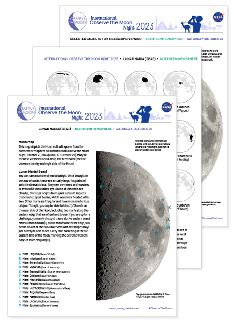 2023 Moon Map