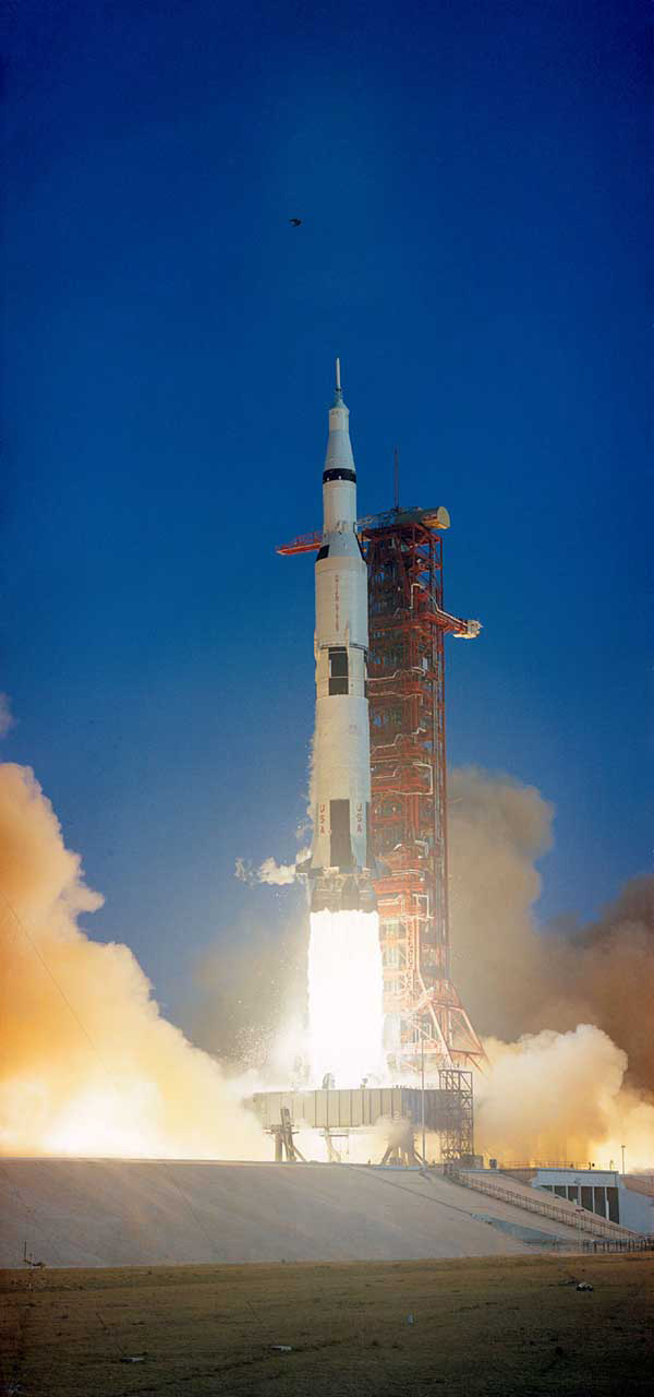 Apollo 6 spacecraft launch