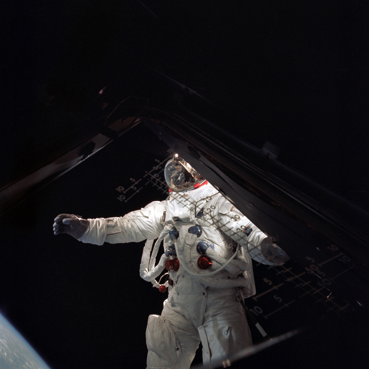 Astronaut in space