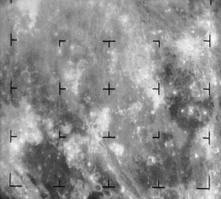 Image of the surface of the moon