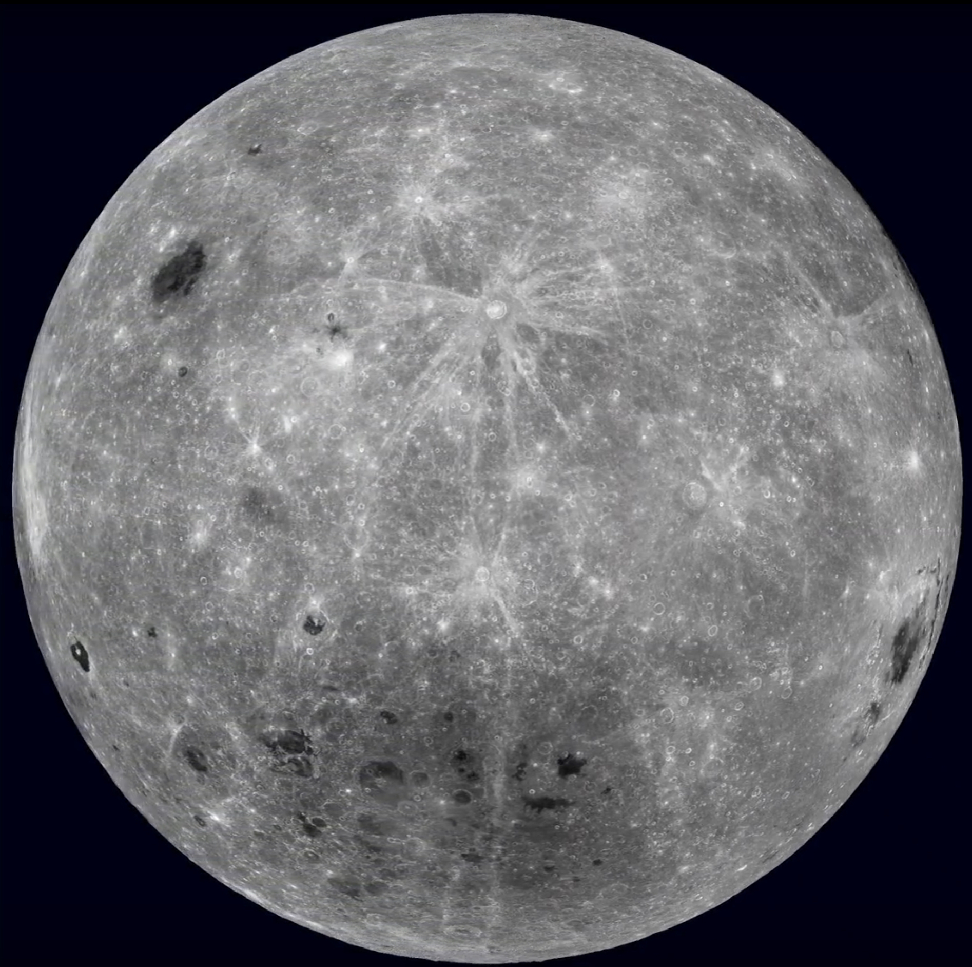 front side of the moon nasa