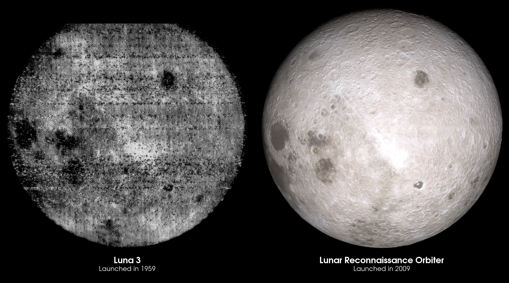 First Photo of the Lunar Farside Moon NASA Science