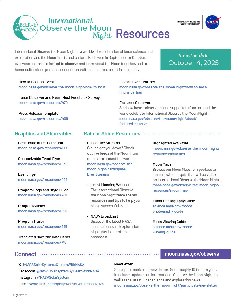 Screenshot of the handout.