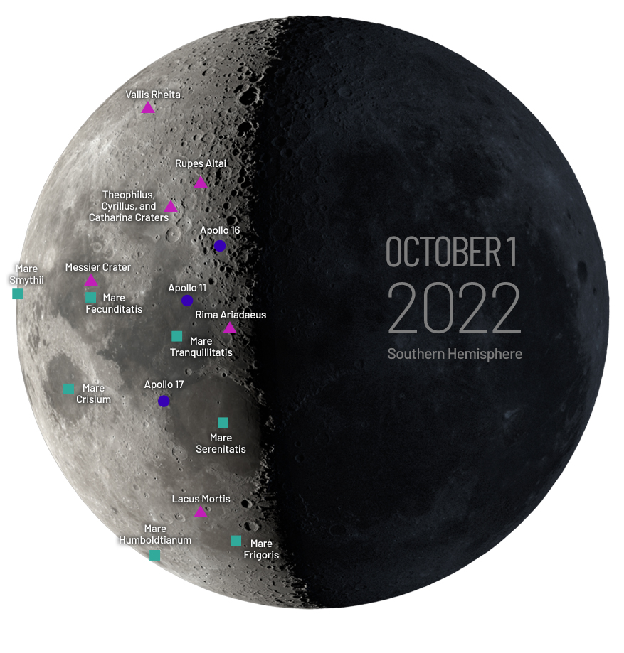Moon Map for Southern Hemisphere Resources Moon NASA Science