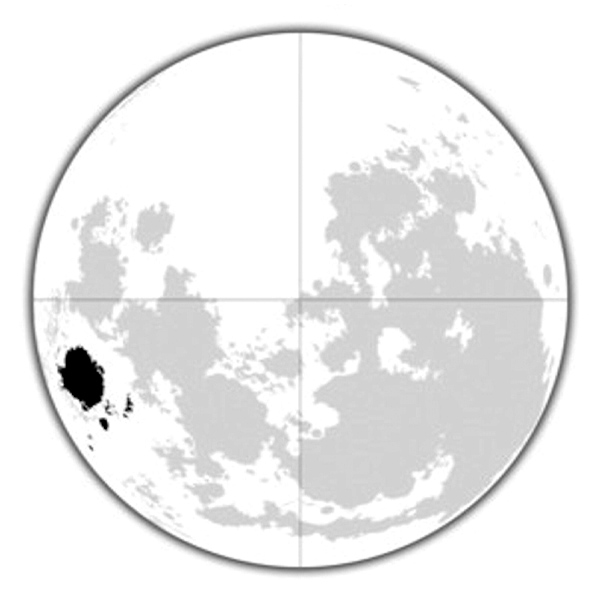 Moon Map for Southern Hemisphere | Resources – Moon: NASA Science