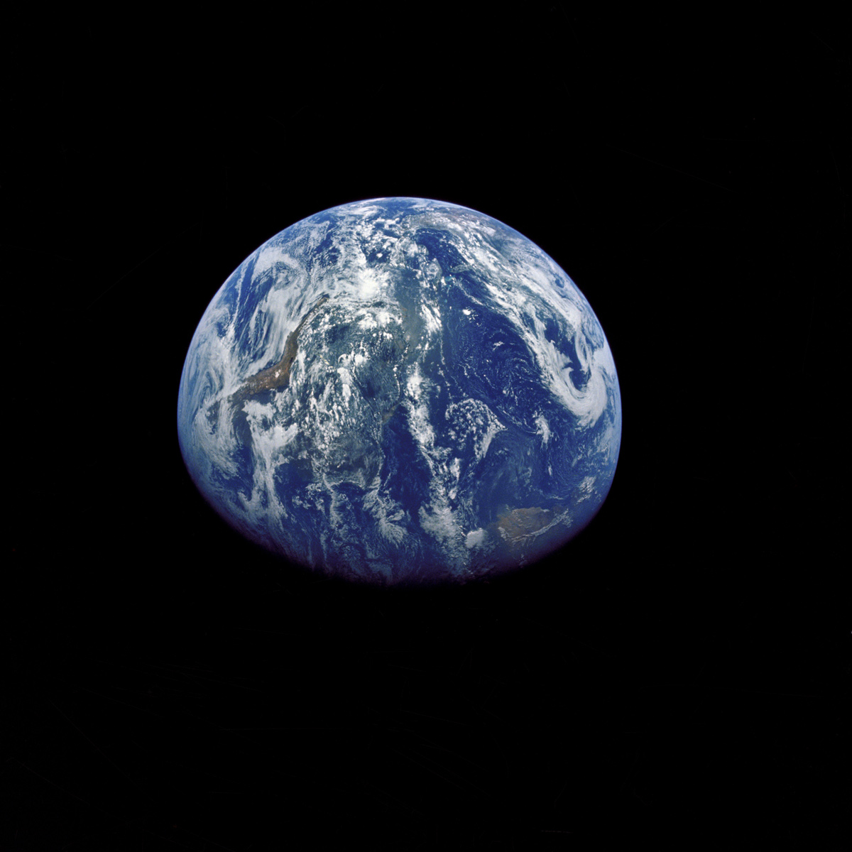Image of Earth from Apollo 15