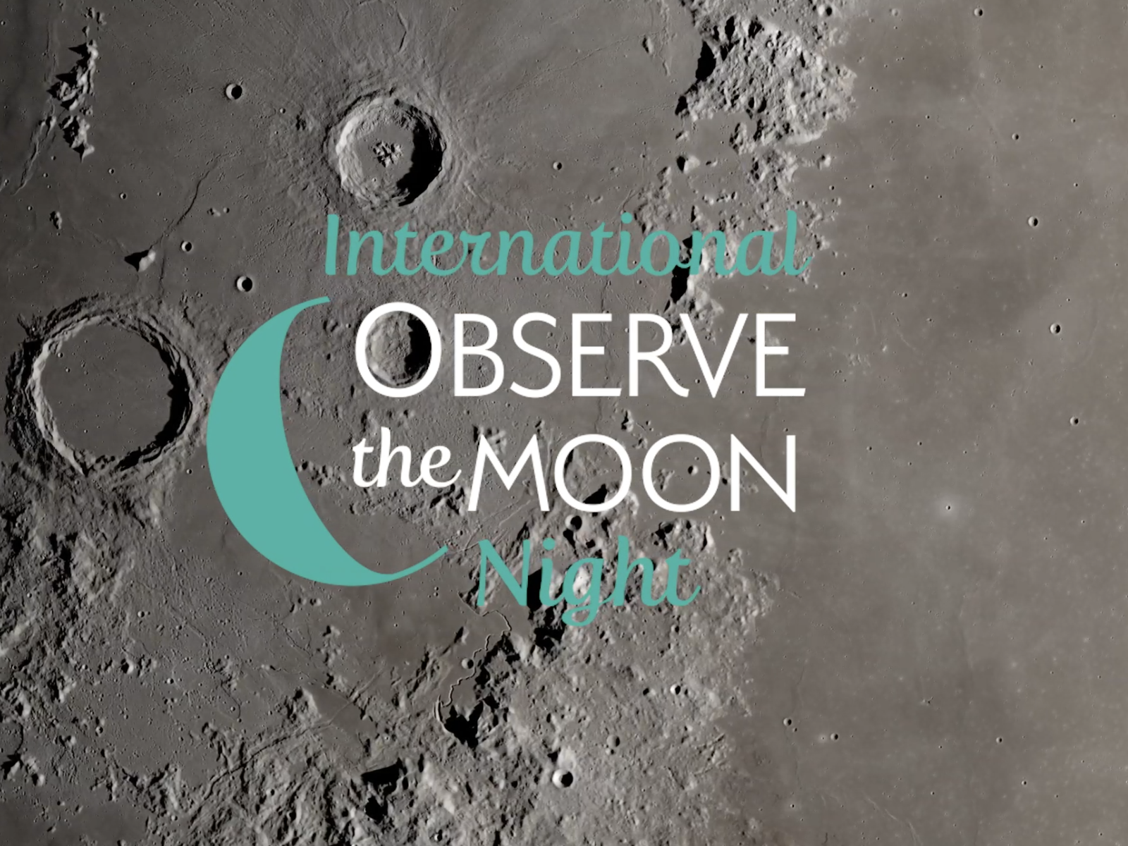 International Observe the Moon Night Trailer - Moon: NASA ...