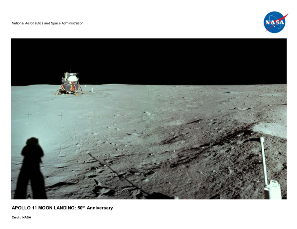 Handout about the Apollo 11 scientific legacy