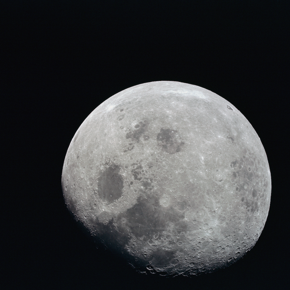 Aufputz Mond Craters Foto Nasa Apollo 8